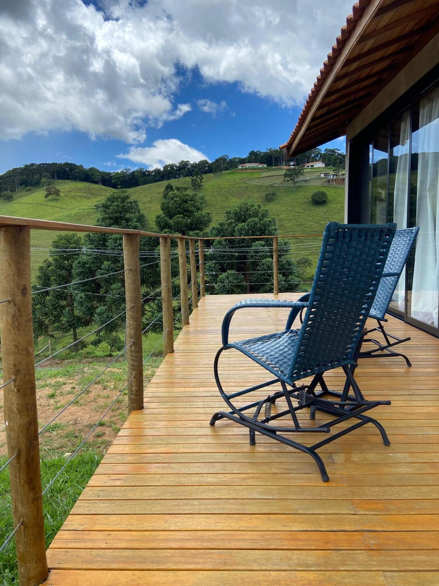 Vila Chale Oliva E Chale Salvia, Charmosos E Com Vista Da Mantiqueira Gonçalves Exteriér fotografie